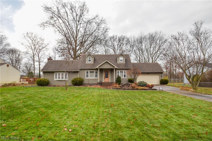 PLEASE NOTE SECURITY CAMERA VIDEO TAPES ALL SHOWINGS !. This lovely Niles cape cod boast over 1900 sq ft of finished living space and has everything you need to call it home! TONS OF UPDATES! Some work still remains in the great room. Replacement windows! Updated furnace! Updated roof and siding! This home features 3 bedrooms, 2 full bathrooms and a spacious basement! Both bathrooms have been completely updated with gorgeous tile showers and new vanities! Beautiful great room with tons of natural light and fireplace! Plaster has been replaced with drywall throughout.  Beautiful tray ceilings in the great room, bathroom and dining room. Large formal fining room with tile flooring. Awesome kitchen with great cabinet space.  Stunning front entryway with beautiful landscaping and front door. Attached 2 car garage with access out to paver patio out back.  Large backyard. Basement has been waterproofed and comes with a lifetime transferable warranty! Must be prequalified  !! Call to schedule