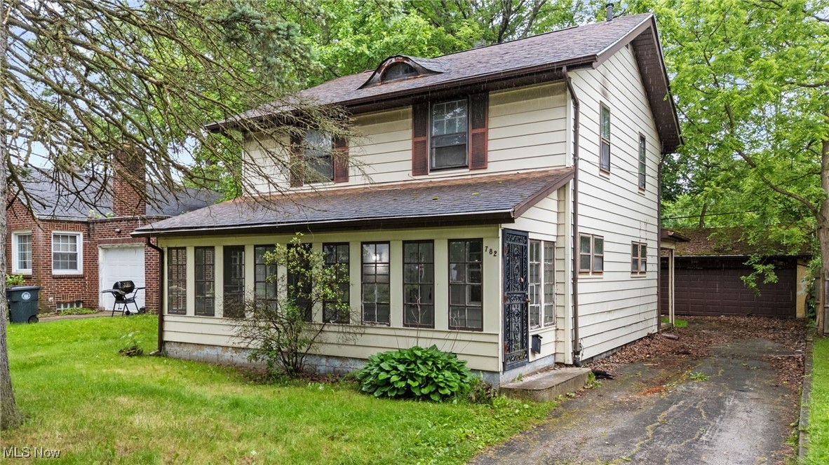 Are you looking for a freshly remodeled 3 bedroom/1.5 bath property in Akron CSD? This is the one to see! As you enter the property you will be greeted by a ton of natural light, original hardwood trim, freshly painted walls and new carpet in the Very spacious Living Room! There is a generous sized dining room that flows in to the Kitchen that comes equipped with ample cabinetry! The main floors is complete with a half bath and a bonus 4-Season Front Porch! Upstairs you have 3 bedrooms with another Full bath and if that is not enough space, head to the basement where you will have a partially finished Space perfect for a game room or second living room! This home would make a wonderful first time home, 2nd home for a growing family or a rental! Rent in the area is going at around $1400/mo! Schedule a showing today!