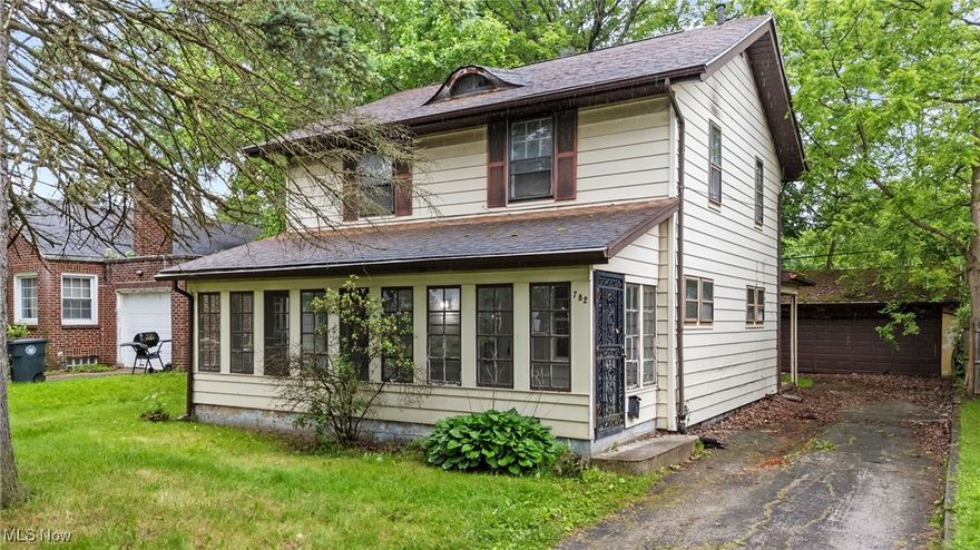 Are you looking for a freshly remodeled 3 bedroom/1.5 bath property in Akron CSD? This is the one to see! As you enter the property you will be greeted by a ton of natural light, original hardwood trim, freshly painted walls and new carpet in the Very spacious Living Room! There is a generous sized dining room that flows in to the Kitchen that comes equipped with ample cabinetry! The main floors is complete with a half bath and a bonus 4-Season Front Porch! Upstairs you have 3 bedrooms with another Full bath and if that is not enough space, head to the basement where you will have a partially finished Space perfect for a game room or second living room! This home would make a wonderful first time home, 2nd home for a growing family or a rental! Rent in the area is going at around $1400/mo! Schedule a showing today!