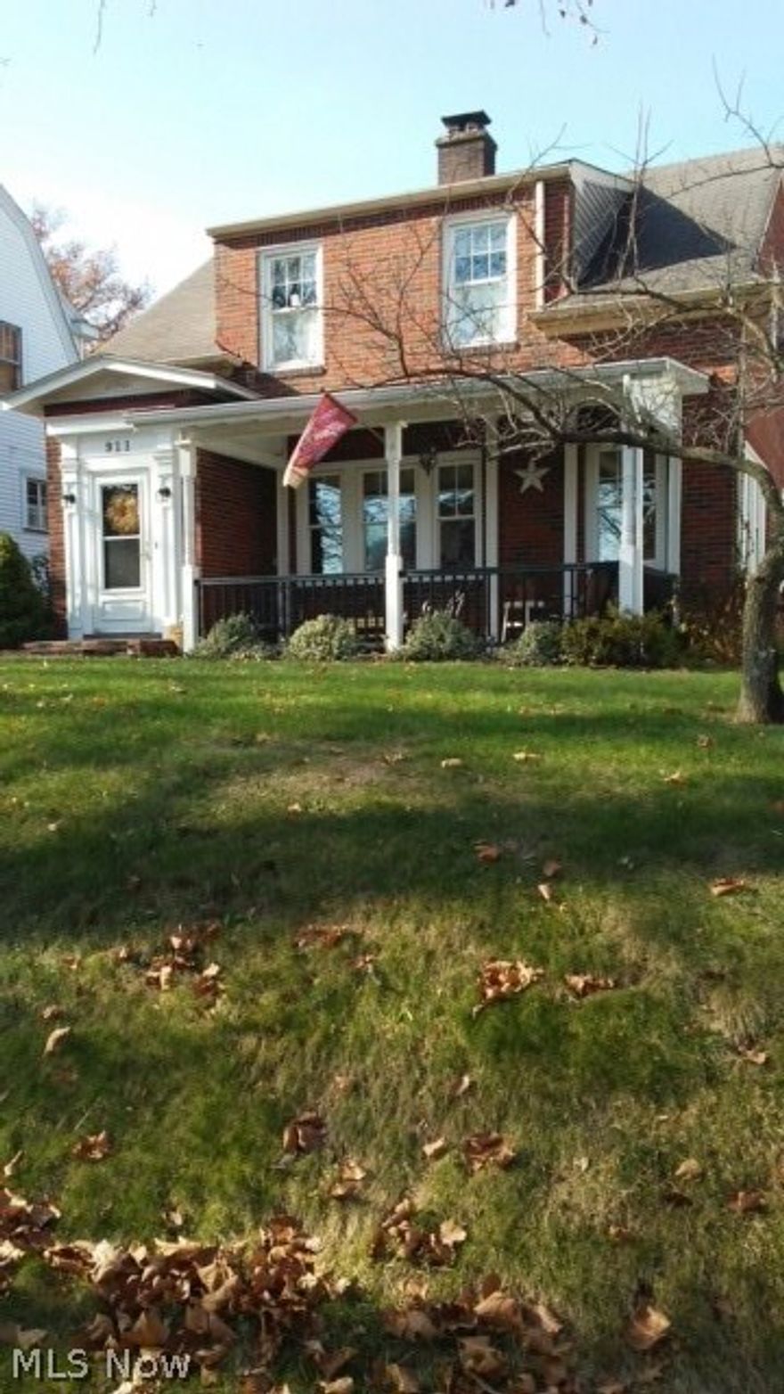 Mint condition 2 story brick home, features newer kitchen baths,front and side doors, and 24 windows. Den or family room off formal dining room has built in window seat with storage, and built in china cabinet,Many rooms have refinished hardwood floors, and bedrooms all have 1  year old carpeting. Covered front porch, 2 yo deck and pergola look on to a lovely flat backyard.Basement has a 10 x18 b0nus room that could be a 4th bedroom, and a 6 x 8 work room.This lovely home is a must see!
