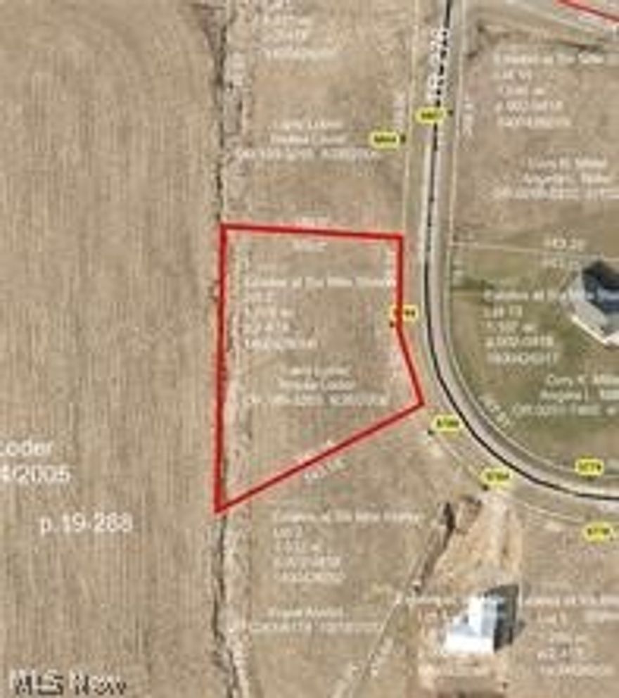 Last lot in Six Mile Station.  This building site is a little over 1 acre and directly across from West Holmes High School.  Deed restricted and ready for your home in a great little neighborhood.