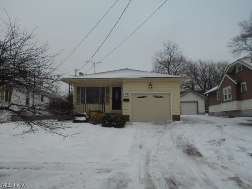 Quaint 2 bedroom, 1 bath ranch on quiet park like setting.  This home is nestled in the heart of Firestone Park.  Home includes large rooms, nice layout, open kitchen, full unfinished basement, attached garage and room to grow.  This is a fannie Mae homepath property.