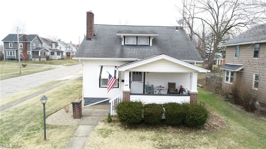 This 3 bedroom, 1 full bathroom and 2-1/2 baths, cape is move in ready, freshly painted interior throughout, all new flooring, all most all windows have been replaced, refaced kitchen cabinets, all appliances stay and are just over 1 year old-seller spent over $4000.00 on them, updated bathroom, concrete on exterior was over $8000.00(new steps, patio, RV pad and parking for car, new shed $3000.00, some new landscaping, dry basement and more. The laundry room was moved up into the dining area-extra flooring so that if someone wanted to move the laundry back into the basement this is possible. Very Clean home. Furniture may be Neg. sellers moving out of state.