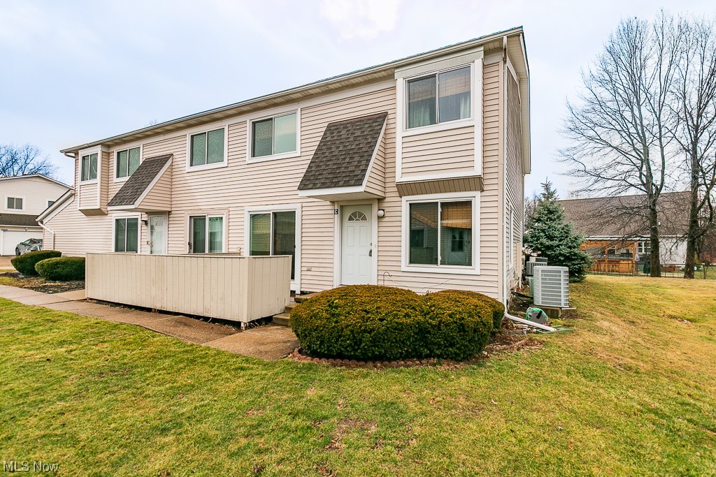 Welcome home to this centrally located two-bedroom END UNIT condominium of Big Turtle II. This 2 bedroom condominium is located in the development on one of the "less traveled" streets in the development. This peaceful setting boasts spacious living areas including a large living room and generously sized bedrooms. The main bathroom offers a decorative tiled tub/shower with neutral decor. There is plenty of storage space within this home as well as the designated garage parking that is also included with this unit. Enjoy the warm weather on your newly constructed private deck ideally suited for your outdoor enjoyment. The association provides access to a pool and clubhouse for owners and their guests. Additionally, a full unfinished basement presents an opportunity to customize additional living space to your liking. Ideal for first-time homeowners or those looking to downsize, this property offers a convenient and comfortable living option. Moving here is a great alternative to renting - why wait to own your own home? Call me to see this home today!
