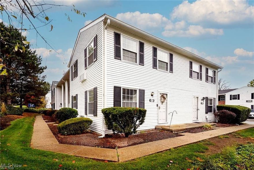 Beautiful End-Unit Townhome in Prime Cuyahoga Falls Location – Move-In Ready
Welcome to this updated 2-bedroom, 1.5-bath end-unit townhome offering privacy, natural light, and a spacious feel throughout. As a corner unit, the home benefits from added windows and a more open, airy layout.
Recent updates make this home truly move-in ready. The main level features a bright living area, a well-equipped kitchen with stainless steel appliances, and a convenient half bath. Upstairs, you’ll find two generously sized bedrooms with new closet doors and an updated full bathroom. New luxury vinyl tile flooring runs up the stairs and throughout the entire second floor, offering a durable and low-maintenance finish.
The basement was professionally waterproofed in 2023 by Ohio Basement Authority and includes a transferable warranty, along with a new sump pump for added peace of mind.
Ideally located, this home is within walking distance to Water Works Park, offering trails, playgrounds, and scenic river views. Downtown Cuyahoga Falls—home to local dining, shopping, and entertainment—is just minutes away. You’re also approximately 8 miles from Blossom Music Center and enjoy easy access to Route 8 for convenient commuting to Akron, Cleveland, and beyond.
Low-maintenance living with modern updates already complete—this turnkey townhome is ready to be your next home. Schedule your showing today!