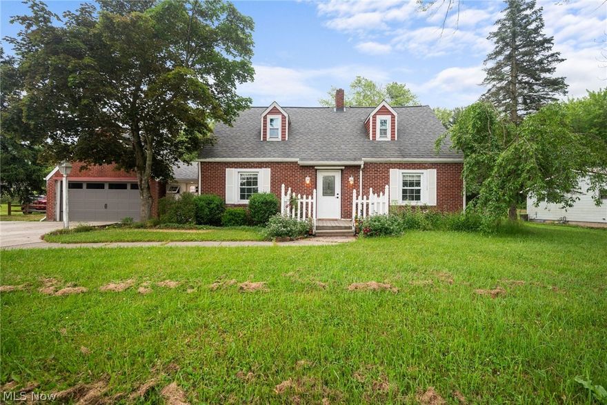 Welcome to 3828 Austinburg Road- where the possibilities are endless! Located close to town with a country feel on over two acres, you will fall in love with this charming brick Cape Cod with wonderful curb appeal. Whether you are looking for some acreage, a small barn, a she-shed, a homesteading property or all of the above- this home has it all! The home features three bedrooms (Large Primary) and one and a half baths, a large family room, two car garage with newer enclosed mudroom and fantastic animal-friendly spaces. The back of the property is gorgeous with fenced pastures, a barn and outbuilding all helping to provide a truly tranquil feel. This is a one-of-a-kind property that can be your quiet retreat and personal sanctuary. Seller has run a very successful livestock animal rescue from here and the energy is good. Take next steps with your favorite Agent or call us today for your personalize tour!