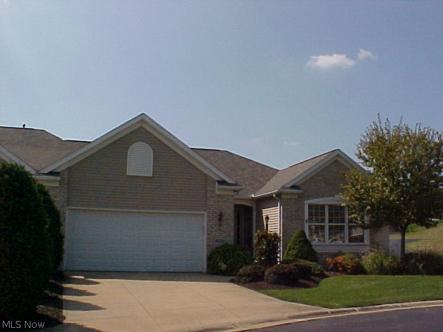 Outstanding Ranch Cluster Home, Open floor plan from the wood foyer to Great Room and Dining Room area, gas log fireplace, skylights with blinds, and a vaulted ceiling. Office/Study with built in desk and storage cabinets. Cozy eat in kitchen with skylight, vaulted ceiling, and slider to a covered patio with lights and a ceiling fan. Kitchen has newer appliances. First floor laundry/utility with washer & dryer, storage cabinet and laundry sink. Master bedroom has vaulted ceiling, ceiling fan, master bath with garden tub, walk in shower and a walk in closet. Full basement half finished with a full bath. Security system, sprinkler system, drain and water in garage. One year America's Preferred Home Warranty included.
