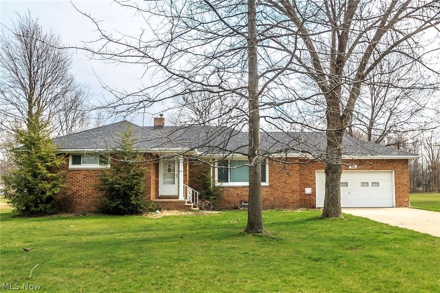 Beautiful brick ranch! Remodeled eat in Kitchen has newer cabinetry, sharp back splash and ceramic tile flooring.  All Kitchen appliances stay!  Gorgeous hard wood flooring in large Living Room!  Fall in love with the full Bathroom that has been completely redone with upgraded tile and soothing colors.  Huge full Basement awaits your finishing touches and offers an additional full bath and loads of storage space!  Large, deep lot is the perfect oasis and features Asian pear trees, grape arbors, and gardening area!  All big ticket items have been replaced:  Furnace and A/C in 2015, Roof with transferable warranty (10 year on labor and 50 years on material) in 2014, hot water tank in 2014!  Nothing to do but move in and unpack!