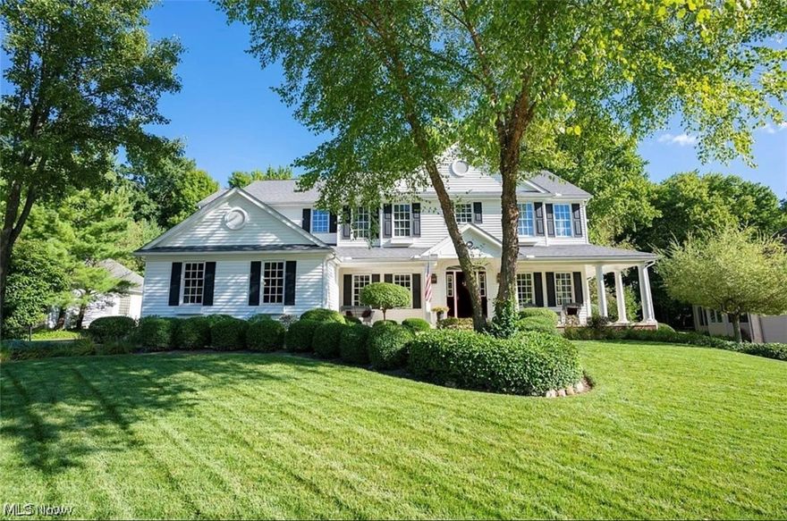 Check out this absolutely stunning home in desirable High Hampton!  Just moments from the Metro Parks, this home sits on a near half acre lot, boasts 4 bed, 3.5 bath, and just under 4200sqft of finished living space!  New updates include; Roof 2023, Furnace and AC 2022, Composite Deck 2021, LVP flooring in Laundry 2021, Leaf Fitter Gutter System 2020, Security System with cams 2020, and Electrical Panel 2020! First floor offers a vibrant and bright kitchen equipped with stunning white cabinets and accenting granite counter tops!  Just off the kitchen is the spacious formal dining area with beautiful accents and hand detailed wood trim.  Continuing on you'll find yourself in the oversized family room with attached library; a perfect space to relax with friends and loved ones!  Next you'll see the office space where you'll be working from home in style with beautiful beamed and coffered ceilings to add to the charm!  Upstairs you'll find the amply sized master living area with a large bonus flex space, massive walk-in closet, and a stunning master bathroom with incredible updates.  Upstairs you also have 3 additional spacious guest bedrooms and an additional updated full bath!  Downstairs you'll find 2 more flex spaces, a full wet bar, another gorgeous updated full bath, and then a theatre area equipped with a state of the art Movie Theatre/Sound System with 6 elevated theatre style recliners!  This home is an absolute MUST SEE!  Call me today for your private showing!