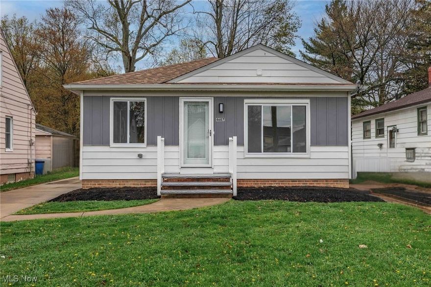 Welcome to 4607 Longwood Avenue! Step inside and experience a completely transformed 3-bedroom, 2-full bathroom home that feels like brand new construction. Designed for today’s lifestyle, the open-concept floor plan seamlessly connects the living, dining, and kitchen areas, creating an inviting and functional space perfect for entertaining. From top to bottom, every inch of this home has been meticulously updated to perfection. Brand new energy-efficient windows fill the home with natural light. The chef’s kitchen features gorgeous countertops, beautiful cabinetry, and brand new stainless steel appliances, setting the stage for everyday luxury. Throughout the home, luxury vinyl plank flooring adds warmth, durability, and high-end style. Both full bathrooms have been completely renovated with premium materials, offering spa-like finishes and modern luxury. The finished basement expands your living space — perfect for a second family room, game room, or home office. Outside, a private patio awaits for your summer gatherings, and the oversized two-car garage provides plenty of storage and convenience. Located in a prime Parma location, you're just minutes from restaurants, shopping, parks, and easy highway access. Move right in — everything has been done for you. Homes like this don’t come around often. Schedule your private showing today and experience 4607 Longwood for yourself!