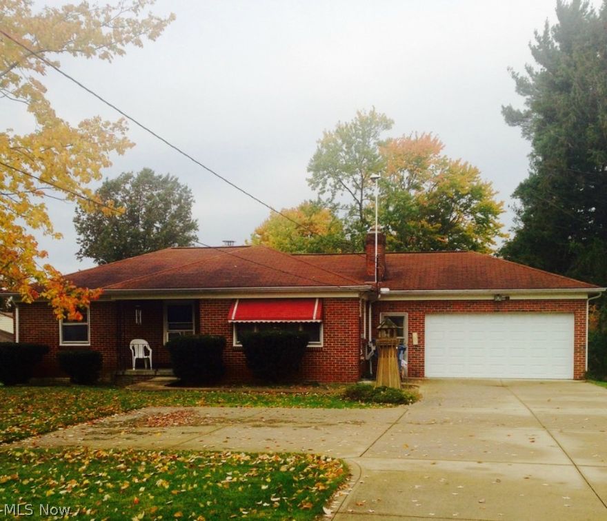 Investor special, AS IS.....priced to sell, huge lot. All Brick 3 bedroom ranch with 2 car attached garage.