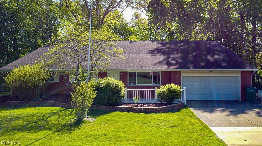 Welcome to this awesome opportunity in the heart of Mentor with almost 3,500 of finished living space and potential to finish off the 630 sq. ft. of walk-up attic space  if desired. This ranch home is deceiving as you open the door to what seems to be a standard ranch home and opens up to views that expand deeper and deeper into more and more space. This home has two master suites, 5 pc. master bath, huge 20x8 master closet+ an option for a 2nd laundry which has been transformed into a mud room. 4 bedrooms, 3.5 baths, a half an acre plus 4 separate areas for living space or an office area in addition to the eat in kitchen with a pantry and separate dining area. This home offers updated electrical with commercial grade 200 amp service, an oversized 2 car gar., 3 car wide driveway, an RV / Boat Pad with 30 & 50 amp hook up, 36” wide doors as a disability feature, forced air gas furnace with zoned heating (3 zones), a wet bar, recently updated kitchen with white cabinetry, an additional g