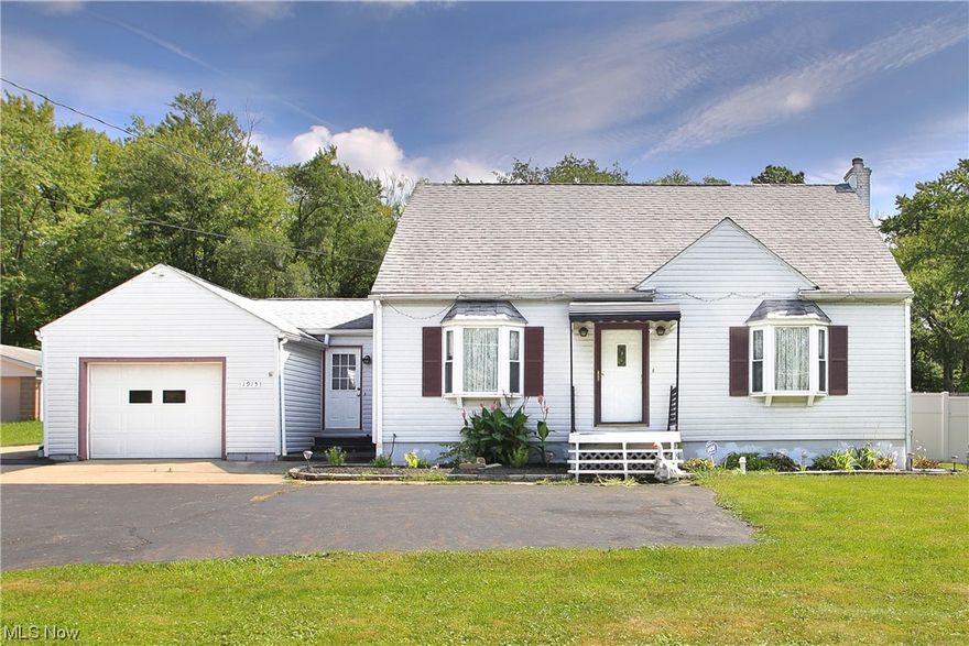Welcome to your dream Cape Cod escape! Nestled in a semi-rural neighborhood in the Springfield school district. From the moment you approach, you will notice the lush landscape with just under an acre of land. A portion is fenced in with newer vinyl fencing, surrounding the above ground pool! You will have a fully paved driveway less than 5 years old, and 3 car total garage space. It also has a storage shed with plenty of extra space. As you walk in you will notice the newly renovated family room, with a gas fireplace. Has a spacious kitchen with new LVP flooring, that can also serve as an eat in kitchen in addition to the dining room area. You will see the large, fully carpeted living room with charming bay windows. The first floor has the master bed and main bathroom. As you walk upstairs you will see the very nice, original hard wood floors throughout both upstairs bedrooms. All the windows throughout the home are less than 1 year old. Hot water tank new in June. You will love the new stamped and dyed 2nd patio right outside the family room door! Electrical was upgraded just 6 months ago. Don't miss the opportunity to own a piece of Cape Cods rich history and modern living. Schedule your showing today!
