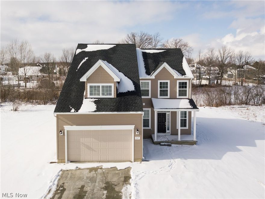 Your new home is calling! The Appleton is waiting for you! In June 2018, this home will be completed and ready for you to make it home. This four bedroom home has a first-floor laundry room and an open kitchen with large center island, full stainless steel kitchen appliance package, and granite countertops. On the second floor, the owners' suite has a quaint sitting room and private spa bath. The second floor will accommodate your growing family with a loft, three additional bedrooms, and an additional full bath. Looking for a little more room? The Appleton comes with a full, unfinished basement that is full of potential. We know that location is key, so don't forget to take a look out the window when you visit to see the gorgeous pond at the rear of the home. 

Welcome to Northpointe Estates! Your new home awaits you in this single-family home community full of recreation and amenities. Northpointe Estates is centrally located between I-80 and Rt. 2 for easy access to Cleveland and