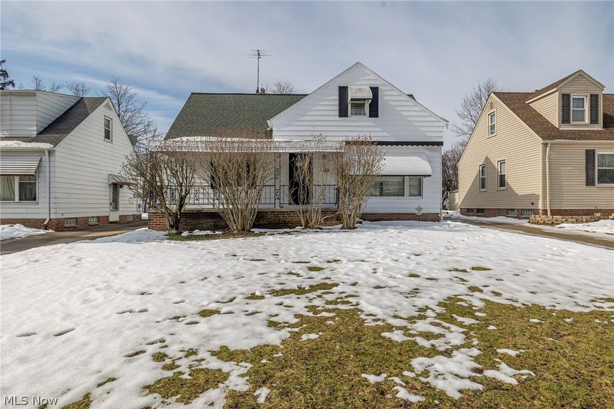 Charming and move-in ready, this 3-bedroom, 2-bath home offers comfort, style, and space in all the right places. A welcoming front porch sets the tone, perfect for relaxing mornings or evenings, and the location on a quiet dead-end street adds extra privacy and low traffic.

Beautiful hardwood floors add warmth and character, while the recently painted interior gives the home a fresh, clean feel throughout. The kitchen features newer stainless steel appliances, plus a newer washer and dryer in the basement for added convenience. Generous living areas make it easy to relax or entertain.

Outside, enjoy the practicality of a two-car detached garage and a well-kept property that shows true pride of ownership. Very clean and well maintained, this home is ready for its next owner to simply unpack and enjoy.