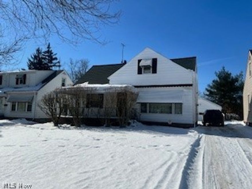 Charming and move-in ready, this 3-bedroom, 2-bath home offers comfort, style, and space in all the right places. A welcoming front porch sets the tone, perfect for relaxing mornings or evenings, and the location on a quiet dead-end street adds extra privacy and low traffic.

Beautiful hardwood floors add warmth and character, while the recently painted interior gives the home a fresh, clean feel throughout. The kitchen features newer stainless steel appliances, plus a newer washer and dryer in the basement for added convenience. Generous living areas make it easy to relax or entertain.

Outside, enjoy the practicality of a two-car detached garage and a well-kept property that shows true pride of ownership. Very clean and well maintained, this home is ready for its next owner to simply unpack and enjoy.