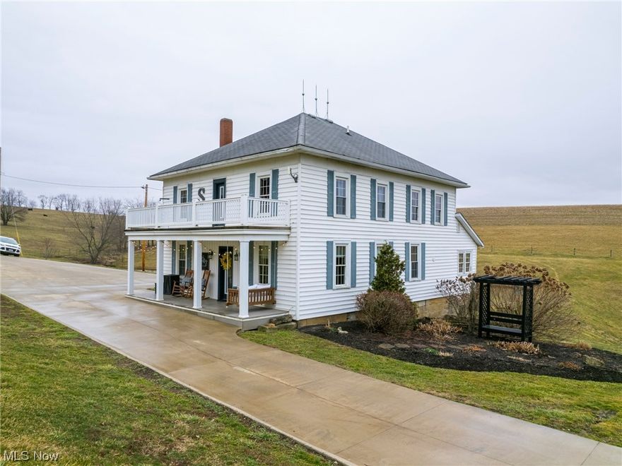 Auction March 27, 2023.  What a Great setting for this Stately Farmstead. the property is 11 Acres subject to a new survey. The 3 BR home has updates and is in good condition. a nice kitchen, great family room with gas fireplace, Sunroom overlooking 2 ponds. There is a Bank Barn with boxstalls and a 60x120 arena with acreage for the animals. sells subject to auction conditions. Contact the listing agent to view this property or stop at open house on the 15th.
PPN and taxes will be subject to new survey which is in progress.