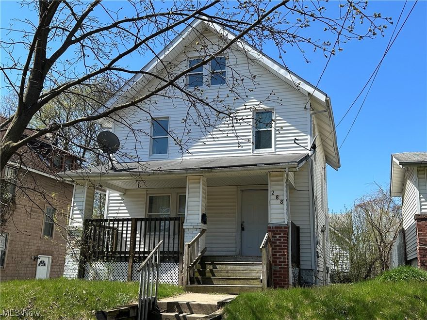 A solid starter home or investment property in Goodyear Heights.  With 3 bedrooms, this updated home has a newer kitchen and bath, vinyl siding, vinyl windows, and is move in ready.