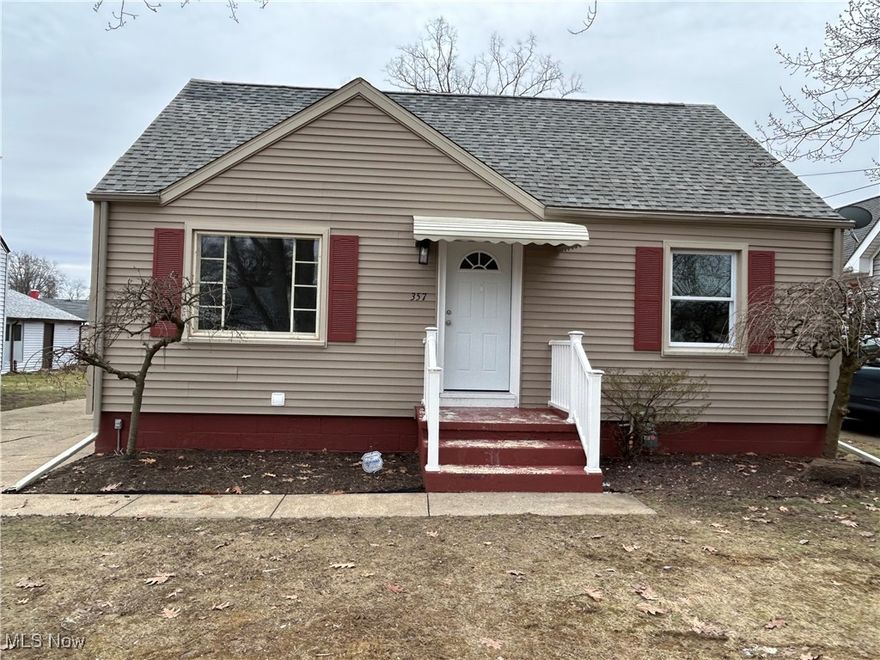 Beautiful, newly remodeled Cape Cod featuring 3-4 bedrooms, 2 new bathrooms and a professionally finished basement with a rec room.  The kitchen features all new cabinets with granite counter tops, subway tile backsplash, and all new stainless-steel appliances.  The dining room overlooks a new spacious deck and the backyard is partially fenced with new wooden privacy fence.  The interior has been completely refinished and freshly painted with new light fixtures, ceiling fans, new exterior and interior doors and new trim throughout.  Home also features, a high efficiency furnace, replacement windows, dimensional shingle roof, new hot water tank and new glass block windows.  This house is very clean, professionally updated and ready to move in
