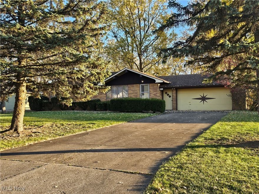 All brick 3 bedroom, 1.5 bath ranch on almost an acre lot, just waiting to be updated and become your new home**Spacious eat-in kitchen/dining area combination**Master bedroom has its own half bath**Partially finished rec room in the basement plus workshop, additional room and laundry**Enjoy the convenience of the attached oversized garage with additional space for your outdoor storage needs**The back patio will be a favorite place to relax and enjoy the beautiful view of the private park-like back yard**This home is a great value in Brunswick and ready to be sold**Take a look today!!!