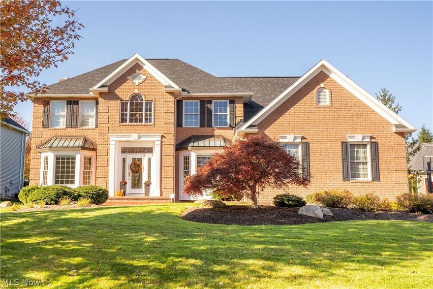 Beautiful Colonial style home in Swan Lake! This brick home has 4 bedrooms, 3 full bathrooms, and 2 half bathrooms. On the first floor you will notice a 2 story foyer along with crown molding in the great room, office, and dinning room. The Formal dining also has a trayed ceiling giving it a glamorous feel. When you enter the great room you will notice a lovely fireplace and the open concept feel into the eat-in kitchen. This large kitchen has an eating area, plenty of cabinet space, nice sized pantry, a coffee bar/built in desk, and a large center island. You will also notice 1st floor laundry!! This glamours master suite is complete with a great sized bed room, his/hers closets and sinks, a stand alone shower, and a large soaker tub! The 2nd bedroom has its own private full bathroom with the 3rd & 4th bedroom sharing a full jack/Jill style bathroom. The lower level of this home was finished with entertaining in mind! It comes is a large family room, a bonus room, a wet bar, and a fab