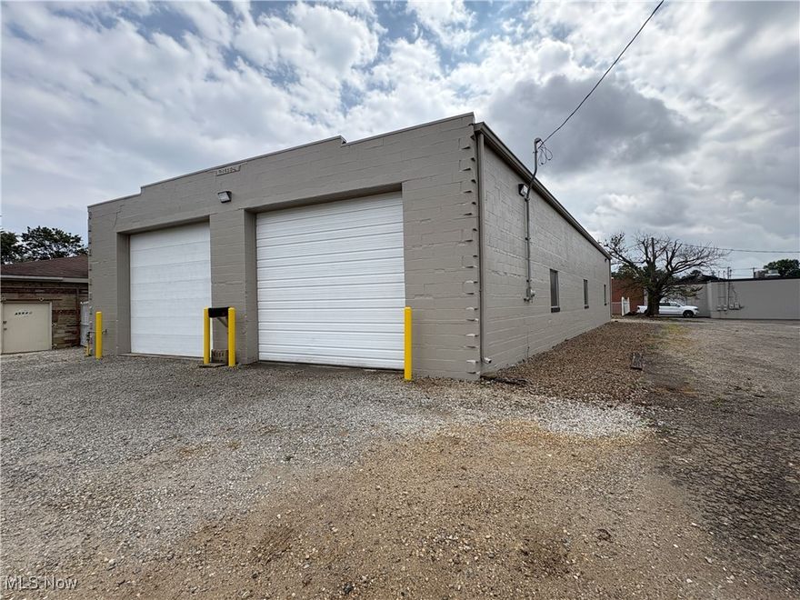 3360 sqft Warehouse for Lease in Perry Twp. for only $3500/month.  2 overhead doors, mezzanine, workshop/conference room, office, restroom.  New Paint, power washed, updated electric, partially fenced.  Ready to move in.
