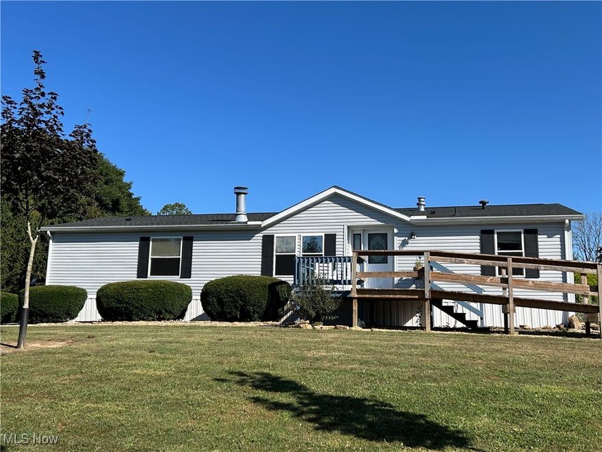 Amazing .69 acre lot to coincide with a beautiful 3 bedroom, 2 bath home, in Tri-Valley school district! Home was built with upgraded features including the walls, flooring and gorgeous fireplace hearth! New roof, gutters, downspouts & skirting in 2023* New furnace & AC replaced in 2021* 220 amp service with new disconnect box in 2024* 24x36 2 car garage, with all tin roof & siding, with man~cave attached with heat, to watch all your winter games in comfort* 2 sheds for extra storage & any projects you have in mind* Public water with an extra, under ground line to outside near shed* Come see for Yourself =)