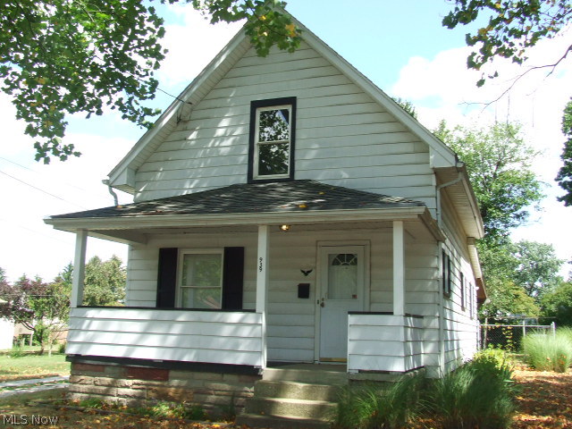Well-maintained Cape Cod on shady 1/3 acre corner lot. Bigger than it looks! First floor includes large living room, formal dining room, family room that could be 3rd bedroom and connected to first floor full bathroom. Kitchen with pantry and extra hall space leading to small mud room and fenced backyard area with large shed. Upstairs is two nice-sized bedrooms, one with half bath. Part of corner lot is fenced, part is not. Front porch, waterproofed basement and shed. Home Warranty. Make your appointment today.
