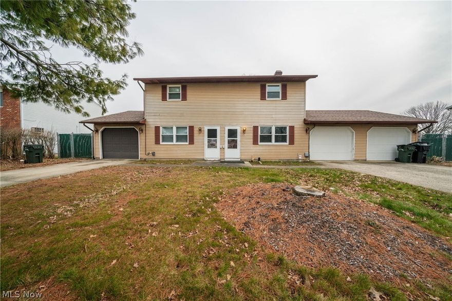 Deposit of $899. Renovated - all new flooring, paint, Kitchen has been renovated. Tenant responsible for electric and water. Attached one car garage included.