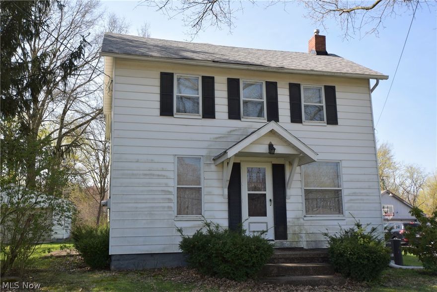 A great opportunity is available for you in Mineral Ridge. This home features a large eat-in kitchen, livingroom with a woodburner, first floor full bath, and a bonus room that could be a fourth bedroom or office. The second floor has two very good sized bedrooms, a master bedroom with his and hers closets and a master bath. Other features include a closed in side porch, two car garage, and a outbuilding with newer steel roof all located on over an acre. This home is being sold to settle an estate.