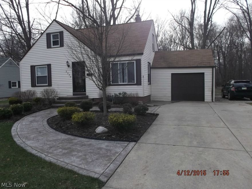 Gorgeous 3 Bedroom 2 1/2 Bath Beauty on  .622 Acres!  NEW Kitchen 2010 with High End Cabinets, Stainless Steel Appliances including Side-by-Side Refrigerator, Gas Stove, Dishwasher & Built-in Microwave, Ceramic Floor and Concrete Counters!  Updated Main Bath with Updated Ceramic Tile, Sink & Vanity!  Gleaming Hardwood Floors in the Living Room & Both Bedrooms on the First Floor!  Fiberglass Front Door 2013 with Anderson Storm Door!  Stunning Family Room in the Lower Level with Stained Concrete Floor and a Premium 2nd Full Bath!  Water proofed Basement with Glass Block Windows 2010!  Updated Circuit Breaker Box!   Sliding Doors off the Kitchen lead to a Sprawling Stamped Concrete Patio 2012 Overlooking your Private Park-Like Yard Perfect for Summer Entertaining!  No Neighbors to the rear of this lot for Hundreds of feet!  One Year Home Warranty!