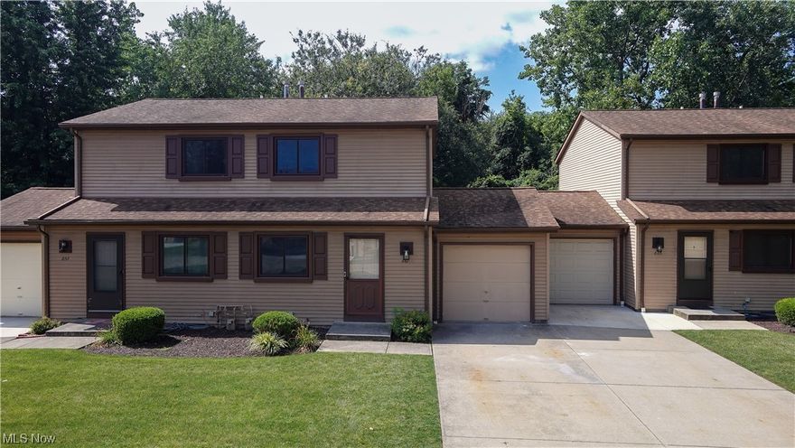 Charming townhouse in a nice and private community. The entire home has been tastefully updated. The kitchen has been completely updated. The kitchen serving hatch is perfect for easy cleanup from dinner and entertainment with friends. Both bathrooms in the home have been completely updated and feature heated floors- perfect for keeping your toes warm after a bath on a cold day! Both bedrooms have large closets with ample storage. The outside area has a privacy fence, perfect for intimate cookouts with friends. Do not miss the opportunity to make this home yours today! The seller is a licensed Real Estate Broker in the State of Ohio.