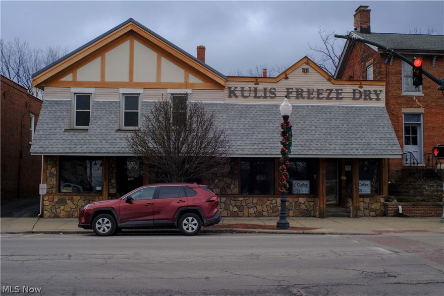 Incredible opportunity in Downtown Historic Bedford! 1 retail space in front leased for $925 a month.  81213031 leased until 2025. Total .828 acre lots combined with 132' frontage from vacant lot at 22 Woodrow (Parcel#81213068) which gives you potential additional access plus lots more private parking. Additional second floor office space and or apartment. Plus ample storage area! Auditor has total square footage at 7,686 sq.ft. However storage area exceeds numbers. So many possibilities! Listing agent has copies of leases on file and see all attached documents and pictures for more information.
