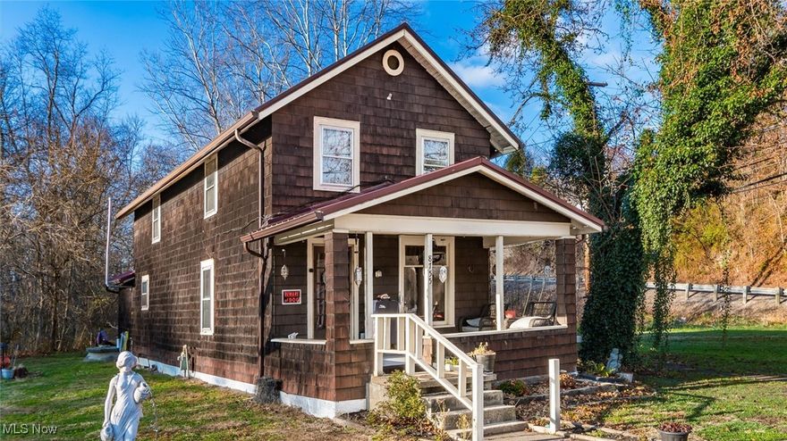 Discover a one-of-a-kind historic gem—originally built in the 1800s as a train station—beautifully transformed into a charming 3-bedroom, 1.5-bath home that blends rustic character with thoughtful modern updates. Nestled on a .25-acre lot and surrounded by a peaceful creek, this property offers a truly unique setting with an inviting blend of history and nature.

The home features warm, original character throughout, paired with important recent improvements including a 4-year-old roof and a 6-year-old septic system. Enjoy comfortable living spaces, a cozy rustic aesthetic, and the rare chance to own a piece of local history.

Adding to its appeal, an additional .41-acre parcel directly across the street with a 25x25 garage is included—perfect for building another home, a rental, or future investment opportunities.

Whether you’re drawn to the property’s historic roots, its serene creek-side setting, or its investment potential, this distinctive home offers something special for every buyer