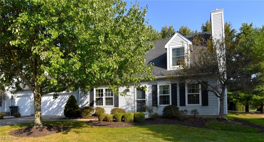 Welcome to this immaculate 3-bedroom, 2-full bath condo, featuring a spacious interior. The home boasts a 2-car attached garage, providing convenience and security. Enjoy meals in the formal dining room or the spacious updated eat-in kitchen. A full bath and bedroom are conveniently located on the first floor, offering flexibility and ease of access. The full bathroom on the 2nd floor has a newer walk-in shower, floor and vanity.  This condo is perfect for those seeking a blend of comfort and style in a well-maintained setting.  Within the past 5 years the roof was replaced by the HOA, windows replaced by the home owner.