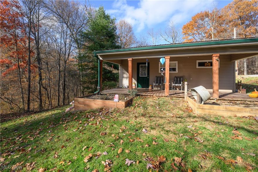 WOW! Check out this cozy 2 bedroom, 1 bathroom ranch located in the wonderful community on Vo Ash Lake. Walk up to the covered front porch perfect for entertaining or your morning cup of coffee. Sitting on 3 lots offering plenty of space and a shed for storage. Head inside to the open concept kitchen/dining and living area with updated backsplash, flooring and paint. You will find 2 spacious bedrooms and a bathroom down the hall. This home also offers its own private well new in 2024. A very short walk to the lake which is ideal for fishing, kayaking,swimming and so much more! Make this your new home today!