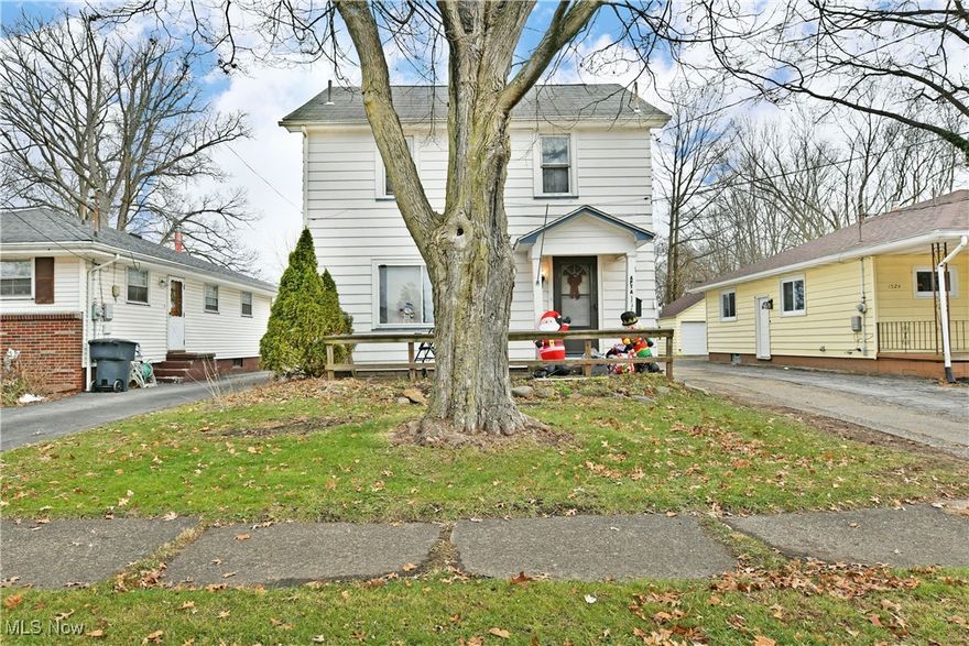 Create your own opportunities with this enticing Warren duplex, tenant occupied and 
revenue generating! Prime with potential, this home includes both a first and second floor 
two-bedroom layout, each with a full bath. The extra wide, shared driveway leads back to 
find ample rear parking spaces as the raised front patio and covered porch welcome you 
inside the lower unit. Inside, a spacious living room includes a faux fireplace along the far 
wall. The central kitchen includes plenty of eat-in dining space with the pair of bedrooms 
branching away from opposite sides. The brightly lit full bath includes a tile wrapped 
shower and tasteful vanity. Upstairs, the upper unit provides its own, colorful corner 
kitchen and includes dining space. The potential two-bedroom layout is joined by its own 
full bath with its quaint soaking tub and combined shower. A full basement is located 
below the home. Renovate and update or simply continue as-is; the choice and the growth 
are waiting. Call today for more information.