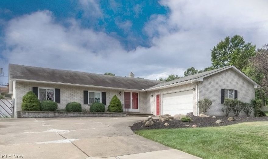 Don’t miss this spacious brick ranch in a great location. Features include: 1988 sq. ft. with 3 bedrooms, 2.5 baths and a laundry area on the main level. The formal dining room is open to the formal living room and the enormous family room is adjacent to the kitchen and also has a huge walk-in closet. Note the large bedroom sizes and dedicated master bath. The unfinished basement is 13-courses with an extra tall ceiling and glass block windows. With newer windows throughout plus newer central air, this home has tons of potential with your decorating touches. The yard is fully fenced with a patio off the kitchen and there’s a 2-car attached, side-load garage. Great cluster home alternative! Home warranty provided. Make this house your home today!