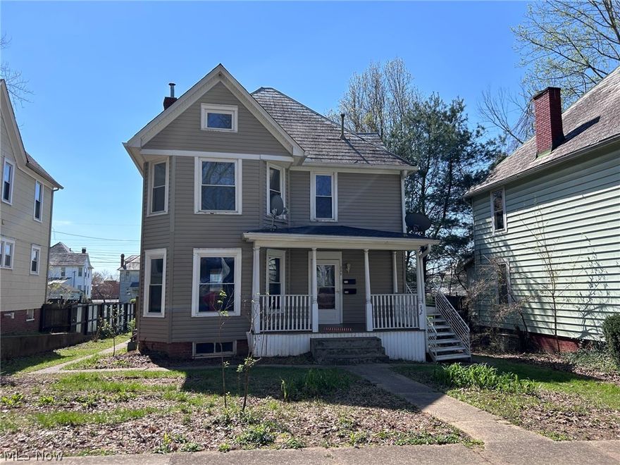 Great investment opportunity with this well-maintained duplex offering both character and potential! The owner has occupied the lower level, while the upper unit—though not rented for many years—has been maintained and remains in good condition just needs some updating. The first-floor unit showcases beautiful original hardwood floors, classic pocket doors, two stunning decorative fireplaces with original mantels and tile, and a charming built-in china hutch—perfectly blending historic character with everyday functionality. The upper unit offers additional living space with solid bones and has been preserved over the years, though it will require an updated heat source to be fully utilized. A full walk-up attic provides exciting potential for additional finished space.  The basement includes laundry hook-ups for both units, adding convenience for tenants. Utilities are separately metered, making this an ideal income-producing property. Exterior features include vinyl siding and replacement windows for low maintenance.  Alley access provides off-street parking, along with additional street parking. Whether you’re looking to owner-occupy or expand your investment portfolio, this property offers flexibility, charm, and opportunity!