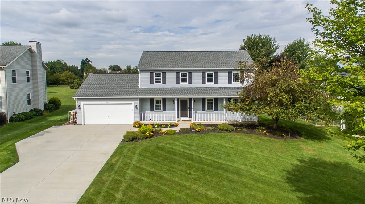 The charming 4 bedroom 2 & 1/2 bath colonial in Meadowood Estates is just what you are looking for. This beautiful home features hardwoods throughout the main level, first floor laundry, a fireplace to cuddle up to in the family room, and host your Thanksgiving dinner in the formal dining room. The second floor boasts a master suite with a 5 foot wide shower, 3 additional cozy bedrooms and a full bath to soak in after a long week. Enjoy entertaining friends and family in the finished rec room which also has a bonus room that could be used for an office. Don't forget the covered porch out back, where you can sit and savor your morning coffee and listen to the sound of the birds chirping to start your day. Come see it today! Updates include, new windows 2009, furnace/HVAC 2010 and roof in 2012.
