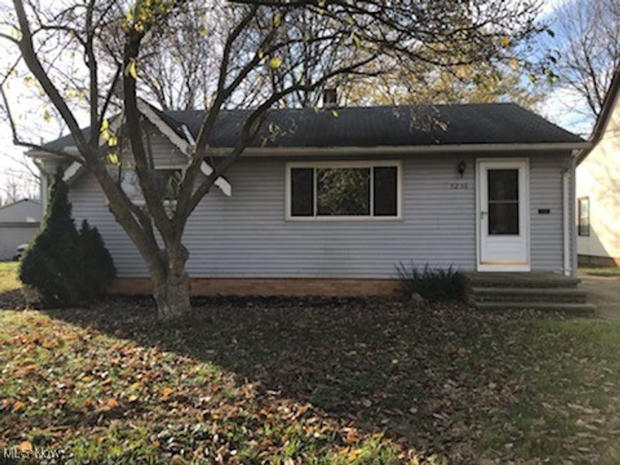 Great opportunity to own a 3 bedroom, 1 bath ranch home in Brook Park. This home has an eat in kitchen with new laminate floors. Bathroom also has new laminate flooring. Living room and all bedrooms have new carpet. There is two car garage and a nice sized yard. Enjoy all of this and the Berea City School District. Convenient to I-480, I-71, the airport. This could be better than rent!