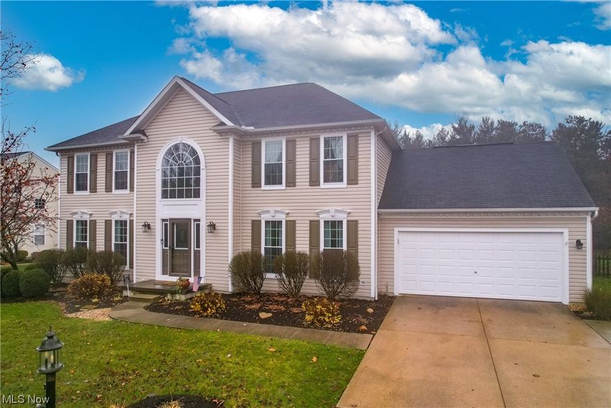 **Dream No More: Your Ultimate Lifestyle Awaits in Lexington Ridge**
Welcome to this exceptional 4BR/2.5BA colonial in Lexington Ridge, a neighborhood everyone dreams of! The spacious 2-story foyer sets the tone for a home that's a true style statement. The kitchen, practical yet stylish, features an island & a well-organized pantry, perfect for hosting. The adjoining deck, upgraded with a trex deck('19) & a 21'x20' stamped patio (that was just finished in October!), is ideal for relaxed backyard gatherings. In the family room, a warm gas fireplace & extra space make it the home's heart. Enjoy the convenience of a first-floor laundry & an extra deep garage. The owner's suite, a luxurious escape, boasts a walk-in closet & a chic bathroom. Upstairs, three additional bedrooms offer ample stylish living space. Updates include new windows ('19), carpet, flooring, doors, HVAC(‘23), hot water tank (‘23), additional parking pad & Invisible Fence. Appliances are under 5 years old. Living in Lexington Ridge offers proximity to Medina's Town Square, with its shopping, dining, & events like the Candlelight Walk & Ice Sculpture Festival. Benefit from a private community pool, clubhouse, exercise room, & playground! The unfinished basement is a canvas for your creativity and is plumbed for an additional bath. This home is not just a residence; it's a coveted lifestyle in Lexington Ridge. Seize your chance to be part of this elite community. Live the dream! Call today!