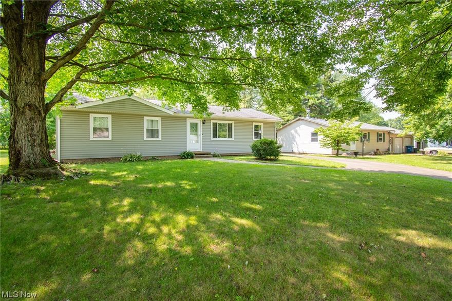 Welcome to this beautifully updated 4-bedroom ranch-style home in Howland School District. The cozy living room features new carpeting and an electric fireplace offering a comfortable space for relaxation and gatherings. The kitchen has been fully remodeled, with all new cabinets, counter tops, stainless steel appliances, and ample storage space. Through the sliding door in the dining room you will find a spacious screened in back porch. The home has been equipped with an energy-efficient nest thermostat to reduce utility costs. This home is ideally located within proximity to schools, parks, shopping centers, and easy access to major highways, making daily commutes a breeze. Don't miss this opportunity, schedule a viewing today!