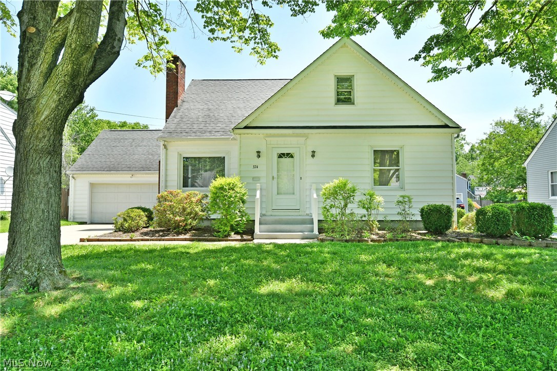Get a jumpstart into summertime with this hot on the market Warren listing! An impressive Cape
Cod layout with a surprising amount of move-in-ready living space, this home won’t be around for
long! A picture-perfect exterior boast plenty of curb appeal with its shade covered front yard and
cement driveway leading up to a two-car attached garage. Around the back, a large cement rear
patio is found along with an advantageous home generator, keeping your lights on year-round. Just
past the foyer, a welcoming carpeted living room showcases an elegant, tile trimmed fireplace and
a wood panel accent wall. A central dining room takes advantage of the available room while the
brightly lit kitchen provides both additional dining space and a wrapping countertop layout that
overlooks the rear family room. Here, access to both the garage and patio is accessed from the
stepped platform flooring. Two bright and inviting first floor bedrooms surround a lovely full bath
and its complimenting shower surround. On the second floor, the third loft bedroom is complete
with a cedar style closet and additional full bath. Laundry and storage are located at the basement level. Call Today for your private showing!