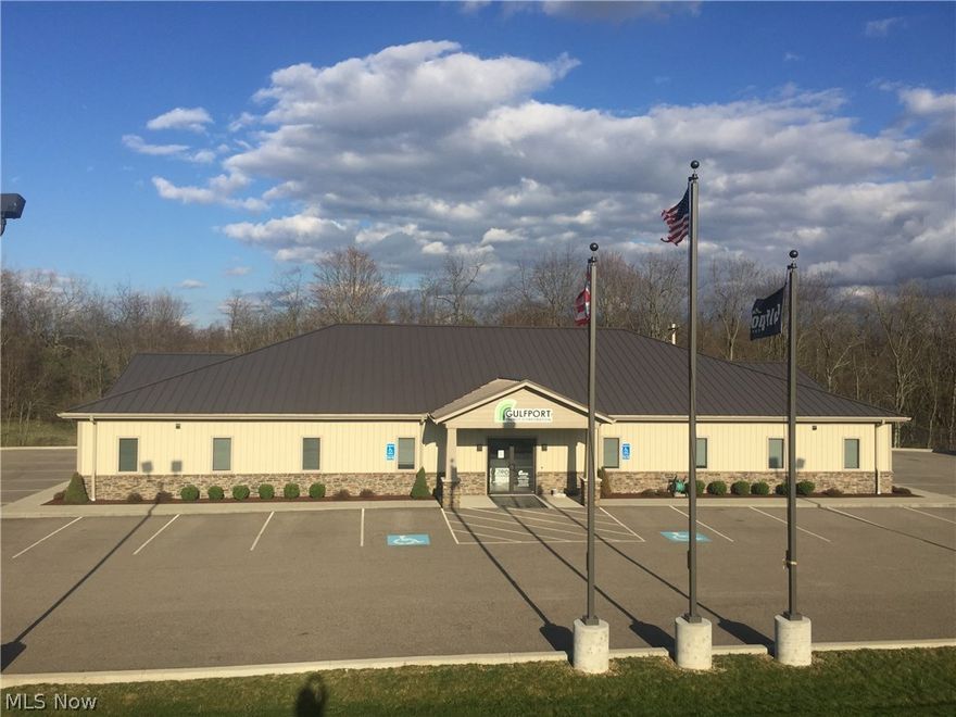 Beautiful Craftsman Style 5712 Square Foot Commercial building built in 2013.  Fantastic location just off of I-70 Exit 213 with access to Route 40 & Route 331. Office building features large reception area, 20 offices, conference room and large kitchen/break room.  Building could easily accommodate several businesses.  Separate parcel included that consists of 1.346 acres that could be surveyed off to sell or expand for future growth of buyer. MINERALS DO NOT CONVEY/PREVIOUS SELLER RETAINED