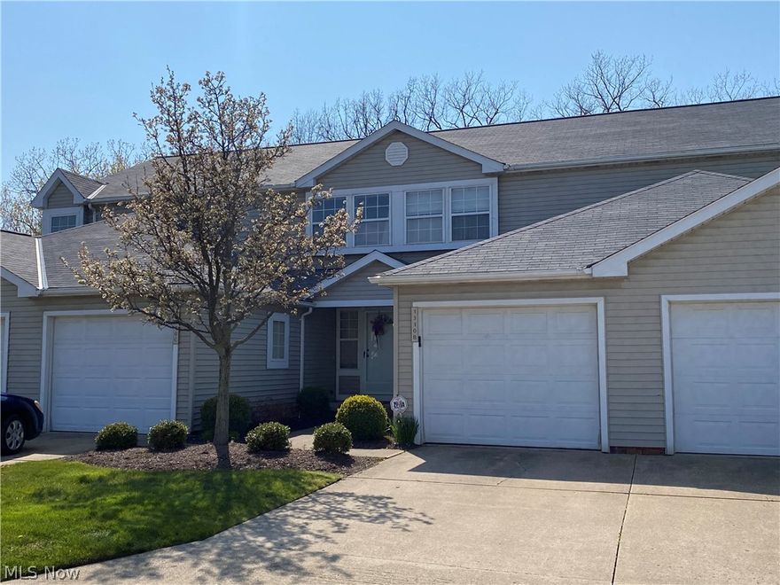 Great location - great home!  This Willoughby townhome is located in the quiet Tam-a-rac development.  Two bedrooms up and the walkout basement is currently being used as a guestroom.  This house has everything!  Two bedrooms and two and a half bathrooms make this a great starter home or a great home to downsize.  A home warranty is included from Old Republic Home Warranty.