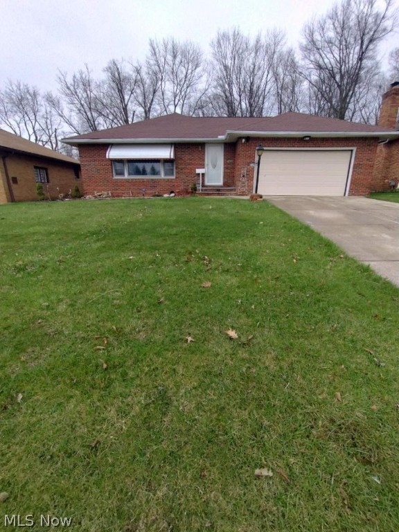 Location! This one-family-owned all-brick ranch home is on a beautiful street and lot. It has been very well cared for and offers many updates. The spacious living and basement areas are perfect for entertaining. Mature trees line the rear yard. The first-floor laundry and attached garage make this property highly sought after. Bring your finishing touches and enjoy.
Property being sold as-is.