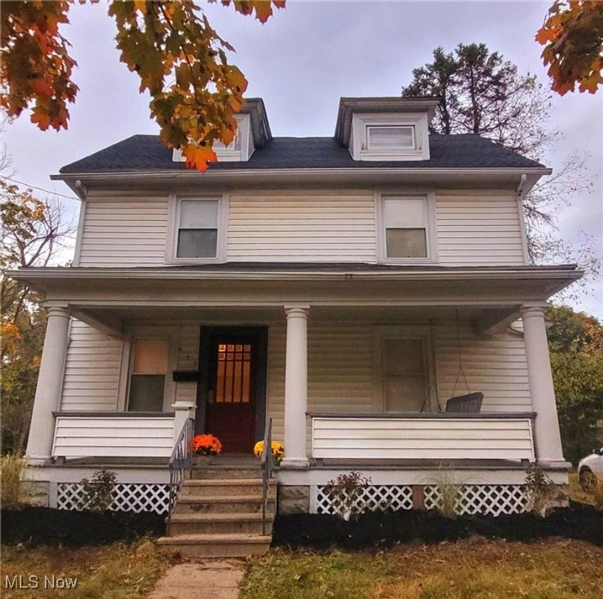 Welcome to this charming updated home located in Akron, OH. This well-maintained property features 5 bedrooms and 2 bathroom, offering ample living space for comfort. Many updates throughout home. Home feels larger than its listed sq ft. The home boasts a spacious living room with fireplace, diningroom, and a functional kitchen with plenty of cabinet space. Private yard provides a nice outdoor retreat with garage and a large front porch.  Conveniently located near local amenities and schools, this home is ready to meet your needs. Don't miss the opportunity to explore this property!