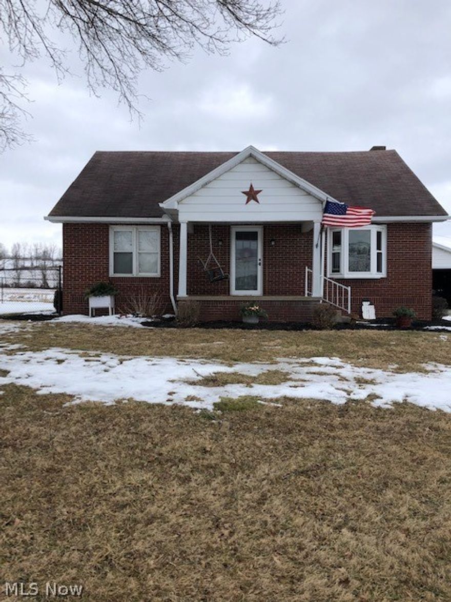 Home built with all oak beams from trees on the original farm.  2 owner home, FREE GAS to home as long as it is available, appliances updated in 2017 and dishwasher in 2021. Bathroom was gutted and completely redone in 2015. Water softener is owned, has AOS system, it was put in 2018 and salt tank new in 2021. Tumbllin Fencing installed the chain link fence for the play area in 2017.  Basement steps were enclosed in 2018, small mud room area.  Storm doors in 2019.  Large room upstairs that serves as third bedroom and office area.  Playset in the back yard DOES NOT stay.  Panty and closets updated in 2019.