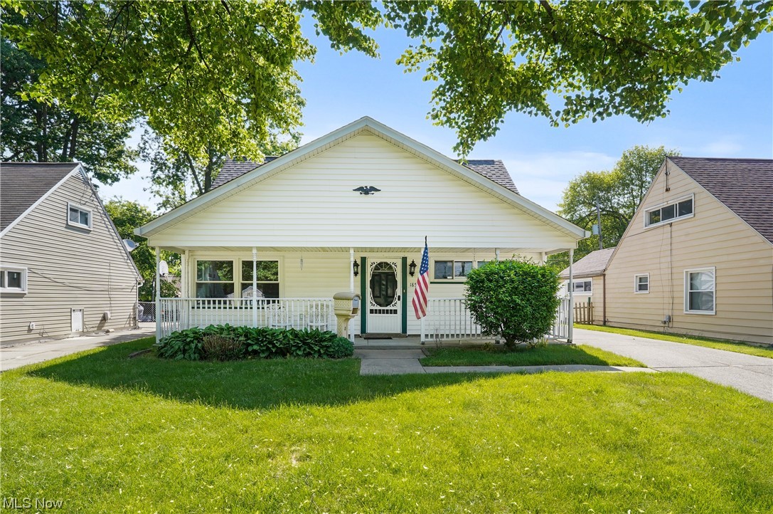 Welcome to 1857 Hanover St.! This well-maintained Cuyahoga Falls home is 3 Bed and 1 Full Bath. Off the beautiful front porch you will enter into the family room which sits next to the galley kitchen and also the dining area which is a newer addition to the home! On the main level is the master bedroom which is two bedrooms converted into one. Also on the main level is the full bath and laundry. Upstairs you will find the other two bedrooms. New updates include: Roof(2021); AC(2020); and 2-car garage.
